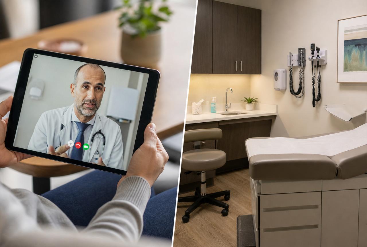 Hybrid Care for GLP-1 Weight Loss: Why the Best Programs Blend Telehealth With In-Person Visits